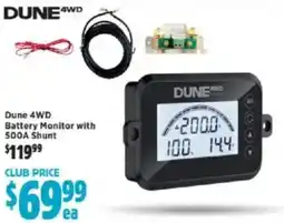 Anaconda Dune 4wd battery monitor with 500a shunt offer