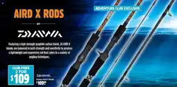 Anaconda Daiwa aird x rods offer