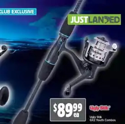 Anaconda Ugly stik gx2 youth combos offer