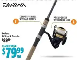 Anaconda Daiwa d shock combo offer