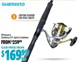 Anaconda Shimano sedona xt spin combos offer