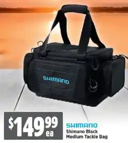 Anaconda Shimano black medium tackle bag offer