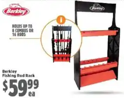 Anaconda Berkley fishing rod rack offer