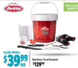 Anaconda Berkley tool bucket offer