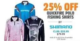 Anaconda Quickfire polo fishing shirts offer