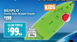 Anaconda Seaflo kids skipper kayak offer