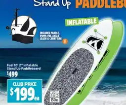 Anaconda 10' 2" inflatable stand up paddleboard offer