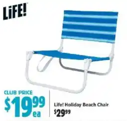 Anaconda Life! holiday beach chair offer