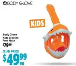 Anaconda Body glove kids breathe free mask offer