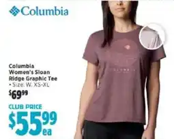 Anaconda Columbia women's sloan ridge graphic tee offer