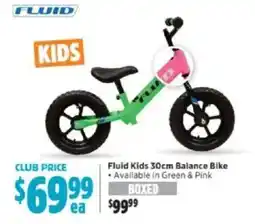 Anaconda Fluid kids 30cm balance bike offer