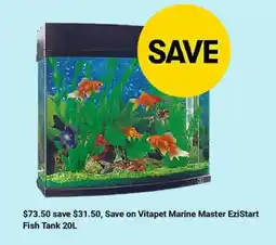 BIG W Vitapet marine master ezistart fish tank offer