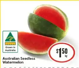 IGA Seedless watermelon offer