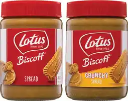 IGA Lotus Biscoff Spread 380-400g Selected Varieties offer
