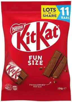 IGA Nestlé Fun Size Pack 11 Pack Selected Varieties offer