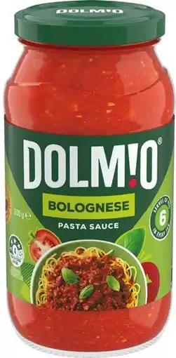 IGA Dolmio Pasta Sauce 490‑500g Selected Varieties offer