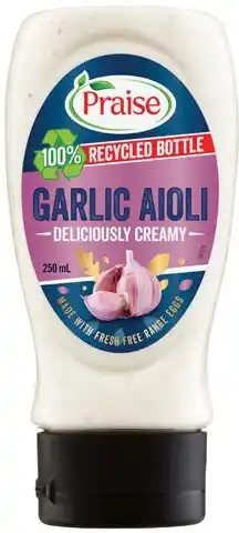 IGA Praise Aioli 250mL Selected Varieties offer