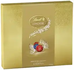IGA Lindt Lindor Chocolate Gift Box 147β150g Selected Varieties offer