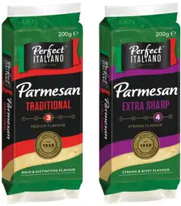 IGA Perfect Cheese Italiano Parmesan 200g Selected Varieties offer