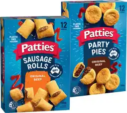 IGA Patties Party Pies or Sausage Rolls 12 Pack offer