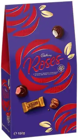 IGA Cadbury Roses 150g or Toblerone Gift Pouch 120g offer