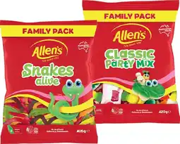 IGA Allen’s Family Size Bag 300‑420g Selected Varieties offer