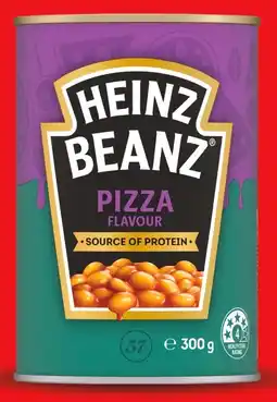 IGA NEW Heinz Beanz Pizza Flavour 300g offer