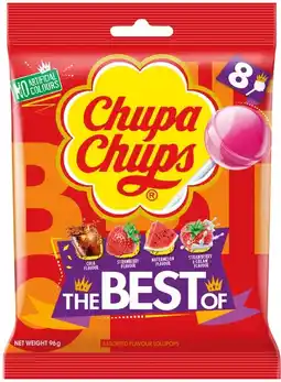 IGA Chupa Chups The Best Of Lollipops 8 Pack offer