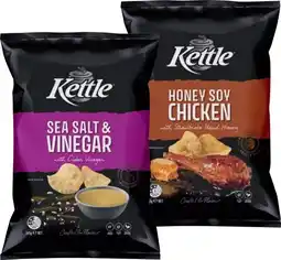 IGA Kettle Potato Chips 135‑165g Selected Varieties offer