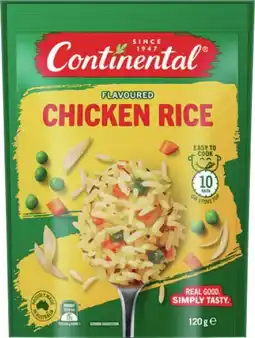 IGA Continental Flavoured Rice 115‑125g Selected Varieties offer