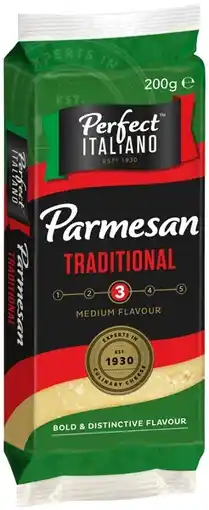 IGA Perfect Italiano Cheese Block 200g Selected Varieties offer
