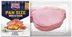 IGA Don Pan Size Rindless Bacon 250g offer