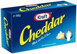 IGA Kraft Cheddar Cheese 500g offer