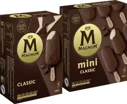 IGA Streets Magnum Ice Cream 4 Pack or Mini 6 Pack Selected Varieties offer