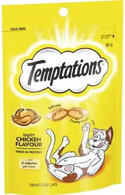 IGA Temptations Cat Treats 85g Selected Varieties offer