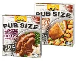 IGA McCain Pub Size Frozen Meal 480โ500g Selected Varieties offer