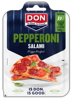 IGA Don Sliced Pepperoni Salami 100g offer