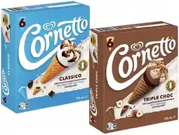 IGA Streets Cornetto Ice Cream Cones 6 Pack Selected Varieties offer