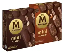 IGA Streets Magnum Mini Ice Creams 6 Pack Selected Varieties offer
