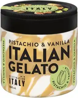 IGA Destination Italy Gelato 500mL Selected Varieties offer