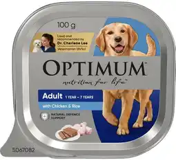 IGA Optimum Wet Dog Food 100g Selected Varieties offer