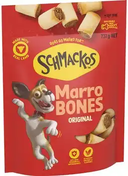 IGA Schmackos Marro Bones Original 737g offer