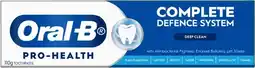 IGA Oral‑B Pro Health Complete Defence System Deep Clean Toothpaste 110g offer