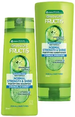 IGA Garnier Fructis Shampoo or Conditioner 315mL Selected Varieties offer