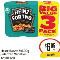 IGA Heinz Beanz offer