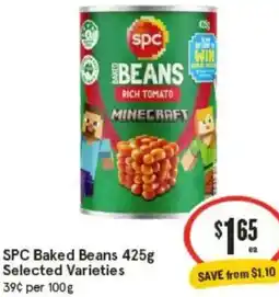 IGA SPC Baked Beans offer
