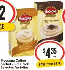 IGA Moccona Coffee Sachets offer