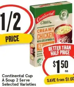 IGA Continental Cup A Soup offer