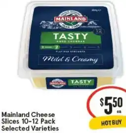 IGA Mainland Cheese Slices offer