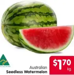 Spar Australian Seedless Watermelon offer